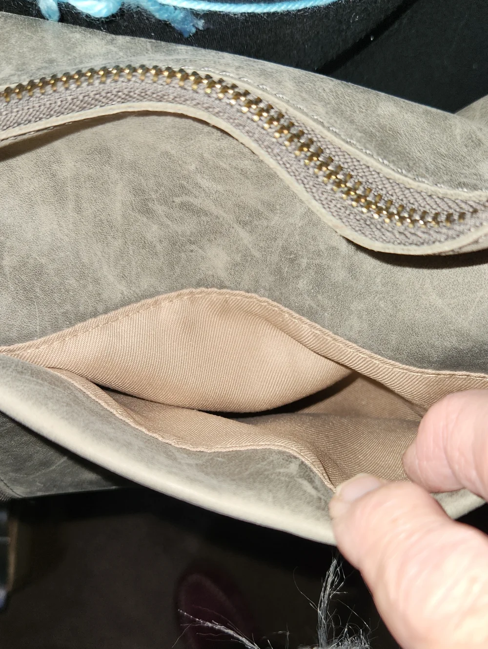 Vintage The Sak Leather Shoulder Bag